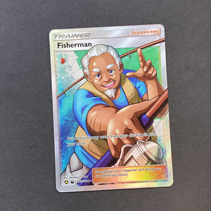 Pokemon Sun & Moon Hidden Fates Celestial Storm - Fisherman - SV83/SV94
