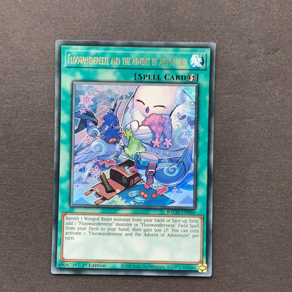 Yu-Gi-Oh! Floowandereeze and Advent of Adventure BACH-EN060 Ultra Rare Card Empire Yu-Gi-Oh! Floowandereeze and Advent of Adventure BACH-EN060 Ultra Rare Card Empire