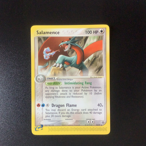 Pokemon EX Dragon - Salamence - 19/97 - As New Rare card