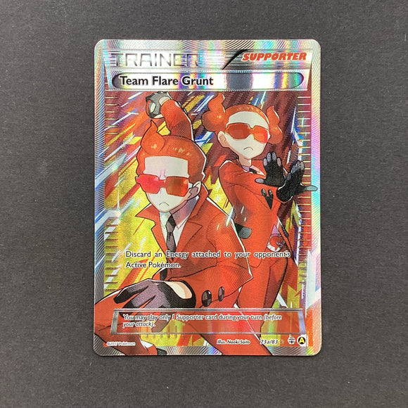 team flare pokemon cards Pokemon X & Y Generations - Team Flare Grunt - 73a/83