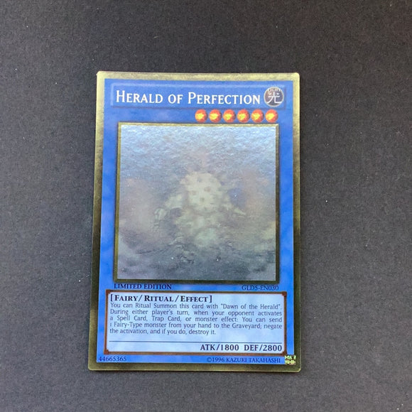 Yu-Gi-Oh Gold Series 5 - Herald of Perfection - GLD5-EN030 - As New Go Card Empire Yu-Gi-Oh Gold Series 5 - Herald of Perfection - GLD5-EN030 - As New Go Card Empire