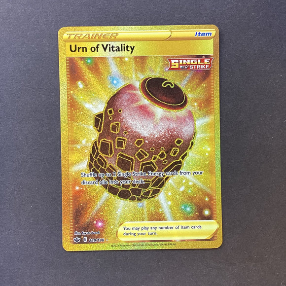 Pokemon Sword & Shield Chilling Reign - Urn Of Vitality - 229/198 - As Card Empire Pokemon Sword & Shield Chilling Reign - Urn Of Vitality - 229/198 - As Card Empire
