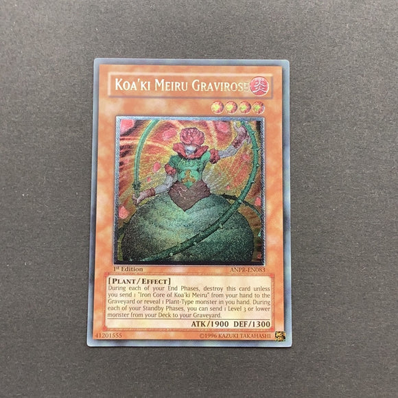 Yu-Gi-Oh Ancient Prophecy - Koa'ki Meiru Gravirose - ANPR-EN083 - As New 1st edition Ultimate Rare card
