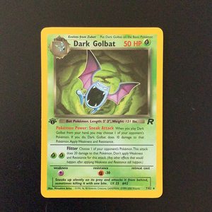 *Pokemon Team Rocket - Dark Golbat (1st Edition) - 007/82 - New Holo Rare card