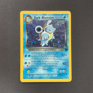 *Pokemon Team Rocket - Dark Blastoise - 003/82 - Used Holo Rare card
