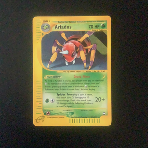*Pokemon Aquapolis - Ariados - H03/H32 - Used Holo Rare card