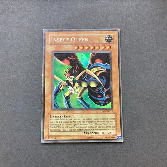 Yu-Gi-Oh Dark Beginning 2 - Insect Queen - DB2-EN123 - MP Ultra Rare card