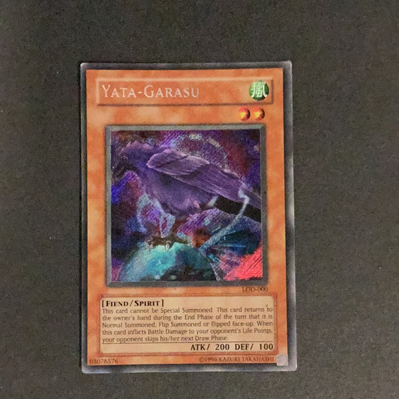 yatagarasu yugioh card Yu-Gi-Oh Legacy of Darkness - Yata-Garasu - LOD-000*U