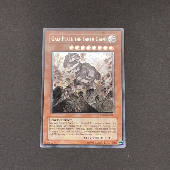Yu-Gi-Oh Ancient Prophecy - Gaia Plate the Earth Giant - ANPR-EN094 - Used Ultimate Rare card