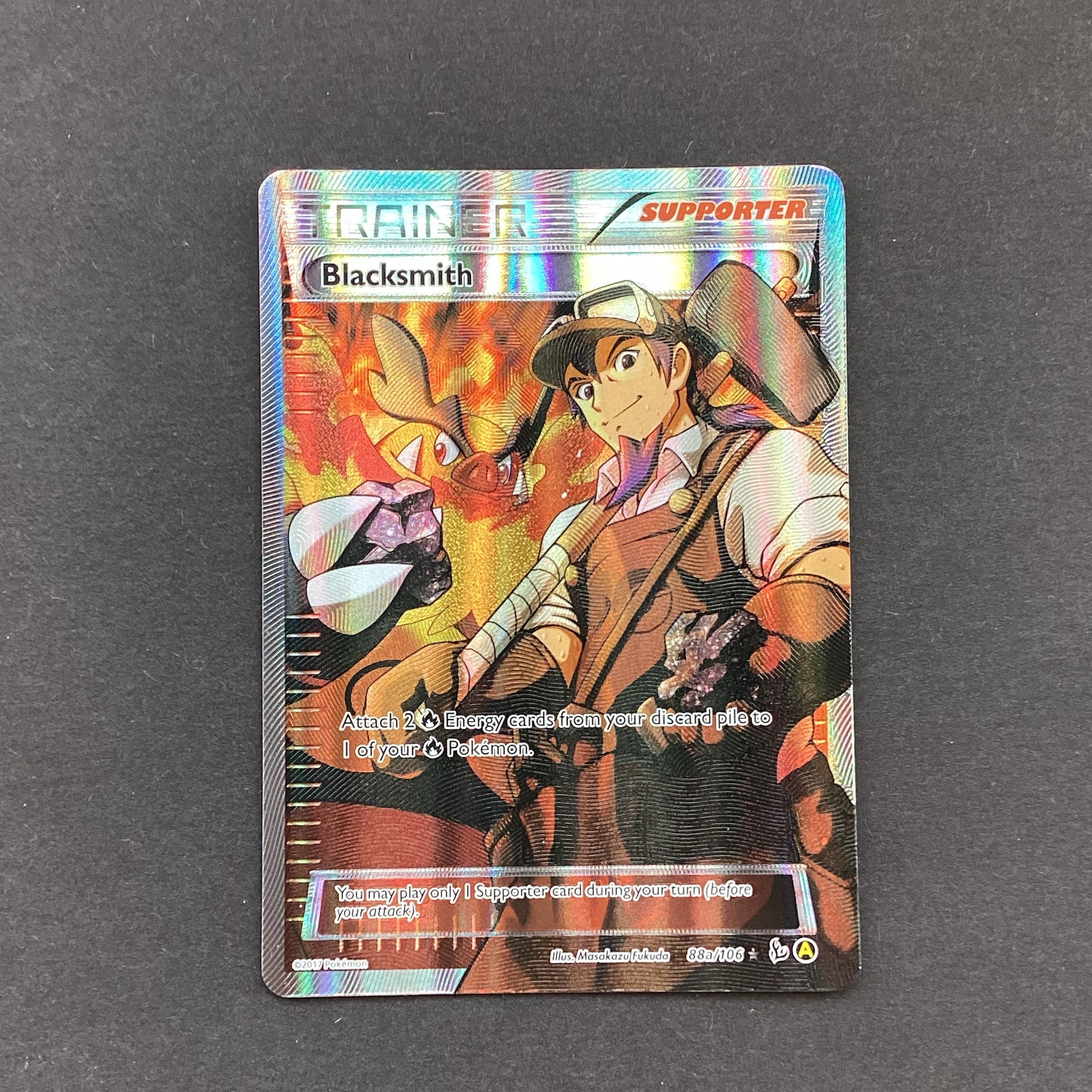Pokemon X & Y Flashfire - Blacksmith - 88a/106