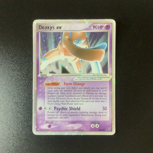 Pokemon Ex: Deoxys - Deoxys Ex (99) - 099/107*U-010991 - Used Ex Rare card