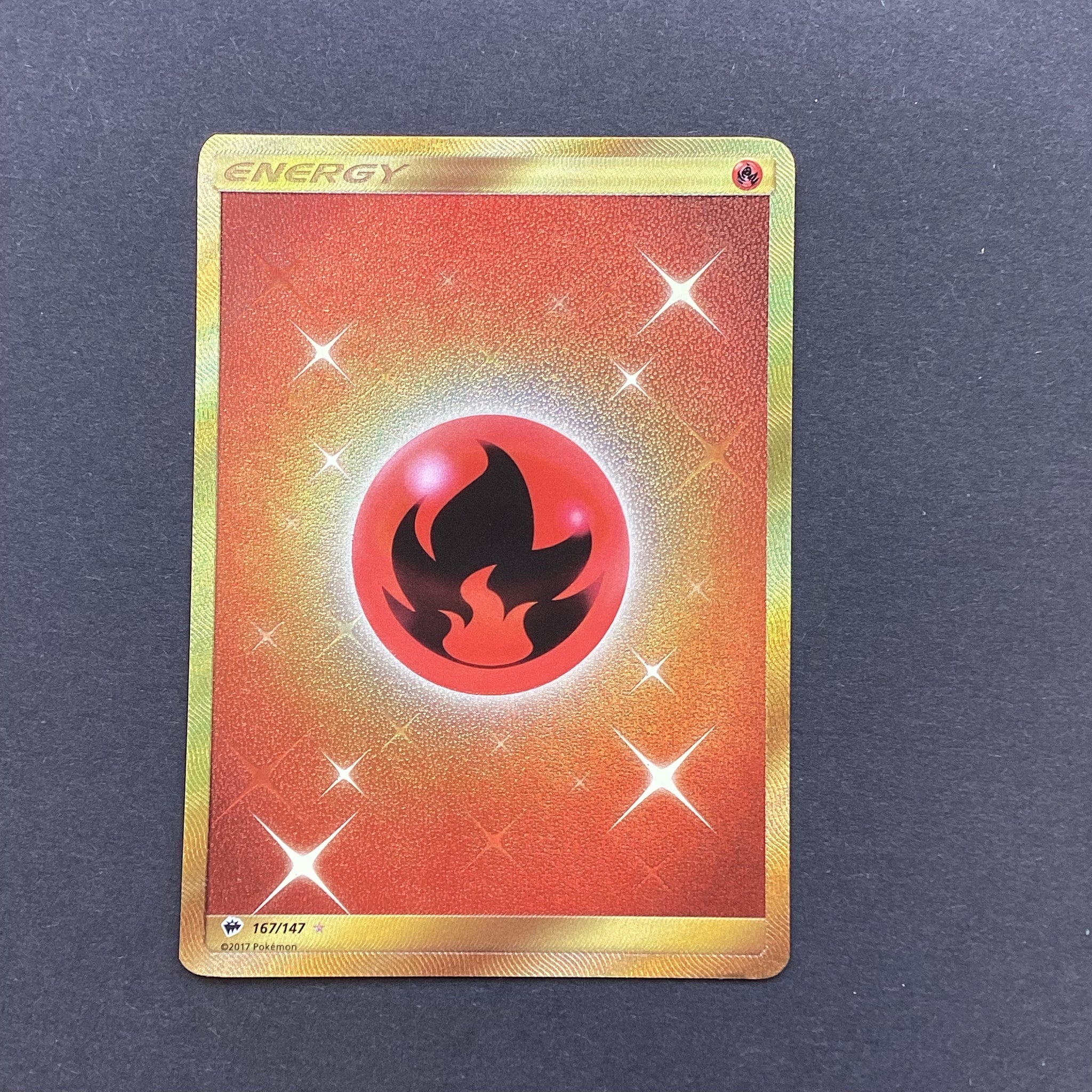 Pokemon Sun & Moon Burning Shadows - Fire Energy - 167/147 - Used Gold Card Empire Pokemon Sun & Moon Burning Shadows - Fire Energy - 167/147 - Used Gold Card Empire