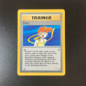 Pokemon Gym Heroes - Misty - 102/132 - As New Rare card Card Empire Pokemon Gym Heroes - Misty - 102/132 - As New Rare card Card Empire
