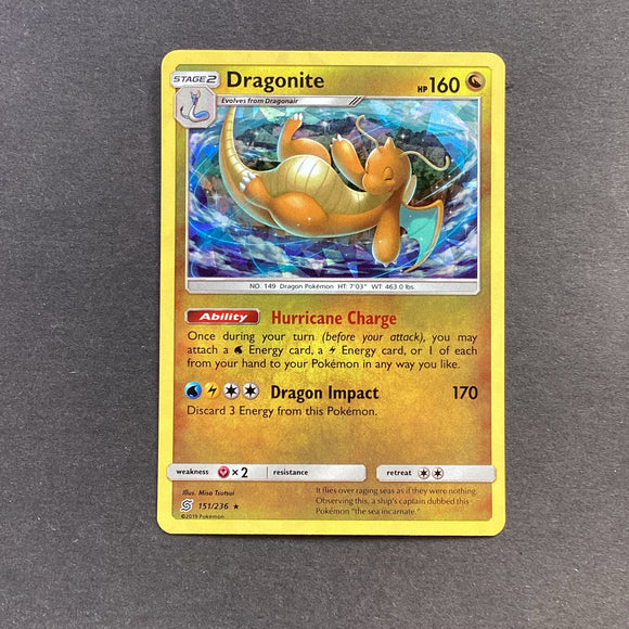 Pokemon Sun & Moon Unified Minds - Dragonite - 151/236 - As New Rare C Card Empire Pokemon Sun & Moon Unified Minds - Dragonite - 151/236 - As New Rare C Card Empire