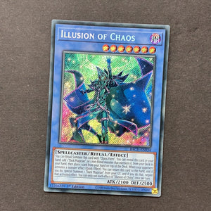 Yu-Gi-Oh! Illusion of Chaos BACH-EN034 Secret Rare 1st edition Near Mint