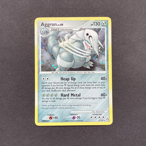 Pokemon Diamond & Pearl Mysterious Treasures - Aggron Lv. 49 - 1/123 - Card Empire Pokemon Diamond & Pearl Mysterious Treasures - Aggron Lv. 49 - 1/123 - Card Empire