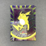 Pokemon Topps Trading Card - Raichu - 26 - Used Rare Holo Full Art Double Sided Card