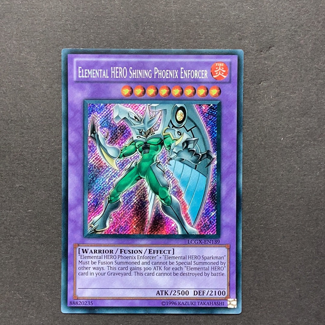 Elemental HERO Phoenix Enforcer Super Rare Yu-Gi-Oh! Elemental