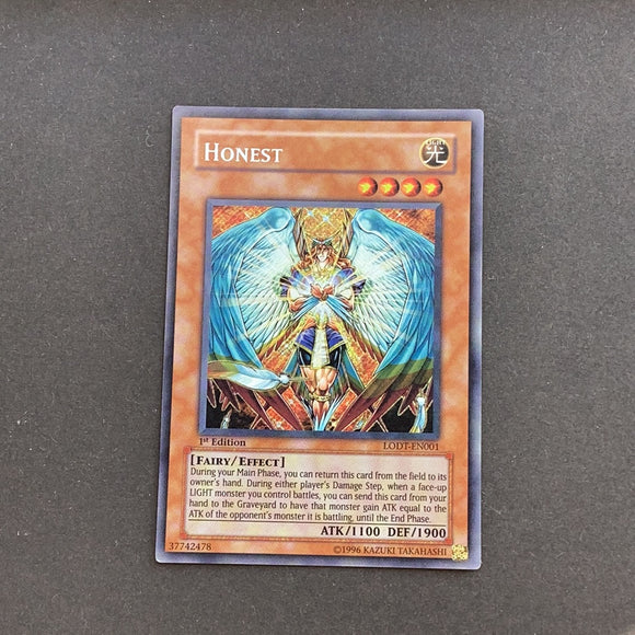 Yu-Gi-Oh Light of Destruction - Honest - LODT-EN001 - Used Secret Rare card