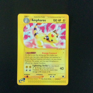 Pokemon Expedition - Ampharos - 34/165 - As New Rare card