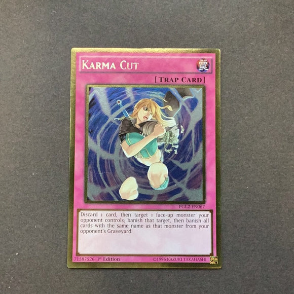 yugioh premium gold rare card Yugioh Premium Gold 2 - Karma Cut - PGL2-EN067
