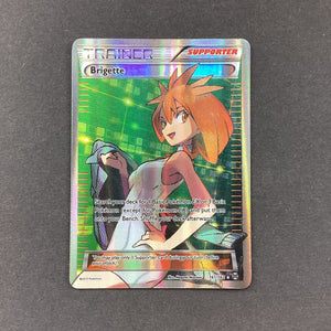 Pokemon X & Y Breakthrough - Brigette - 161/162 - Used Rare Holo Full Art Card