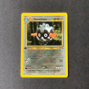 *Pokemon Neo Discovery - Forretress  (1st Edition) - 021/75-011010 - As New Rare card