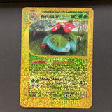 Pokemon E Series Expedition Base Set Box Topper Promos - Venusaur - 4/12 - Used Rare Reverse Holo Promo Jumbo Card
