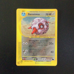 Pokemon Skyridge - Forretress - H08/H32 - Used Holo Rare card