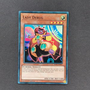 Yu-Gi-Oh! Lady Debug SDPL-EN005 Super Rare 1st edition Near Mint