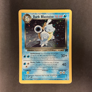 *Pokemon Team Rocket - Dark Blastoise - 3/82 - Used Rare Holo Card