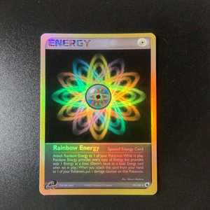 Pokemon EX Ruby & Sapphire - Rainbow Energy - 095/109-011304 - As New Reverse Holo card