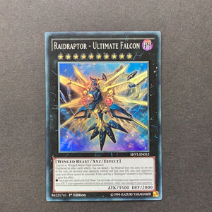 Yu-Gi-Oh Shining Victories - Raidraptor - Ultimate Falcon - SHVI-EN053 - Near mint Super Rare card