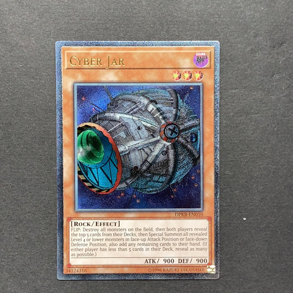 Yu-Gi-Oh Duelist Pack Kaiba - Cyber Jar - DPKB-EN010 - As New Ultimate Rare card