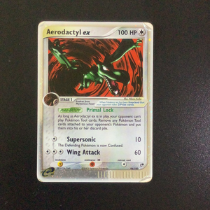 pokemon card aerodactyl ex Pokemon EX Sandstorm - Aerodactyl ex - 094/100