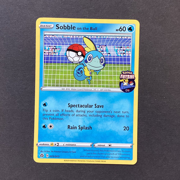 pokémon futsal cards Pokemon Sword & Shield Pokemon Futsal Promos - Sobble On The Ball