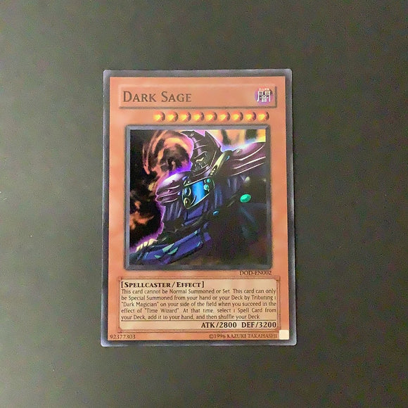 Yu-Gi-Oh - Dawn of Destiny - Dark Sage - DOD-EN003 - As New Super Rare Card Empire Yu-Gi-Oh - Dawn of Destiny - Dark Sage - DOD-EN003 - As New Super Rare Card Empire