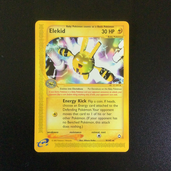Pokemon Aquapolis - Elekid - 009/147 - As New Rare card
