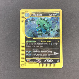 Pokemon E Series Expedition - Tyranitar - 29/165 - Used Rare Holo Card
