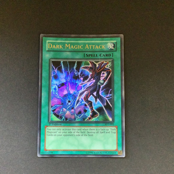 Yu-Gi-Oh Ancient Sanctuary - Dark Magic Attack - AST-095 - Used Ultra Rare card