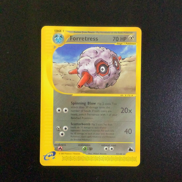 *Pokemon Skyridge - Forretress - 009/144 - As New Rare card