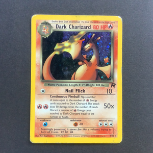*Pokemon Team Rocket - Dark Charizard - 4/82 - Used Holo Rare card