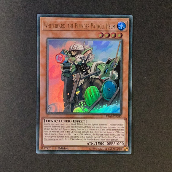 Yu-Gi-Oh Ignition Assault - Whitebeard, the Plunder Patroll Helm