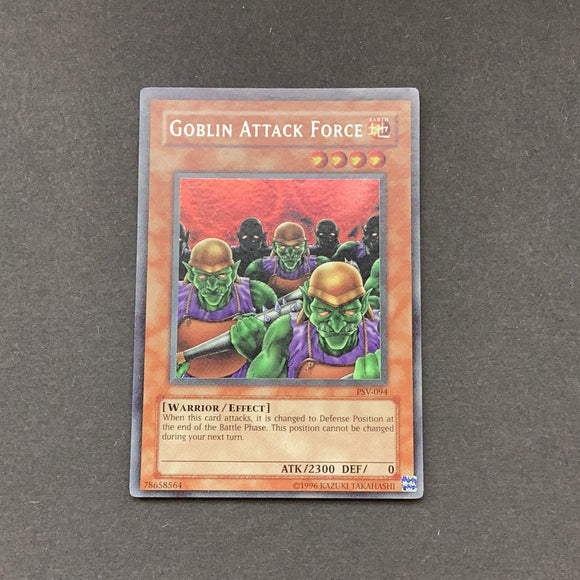 Yu-Gi-Oh Pharaoh's Servant -  Goblin Attack Force - PSV-094-LY69 -Used Ultra Rare card