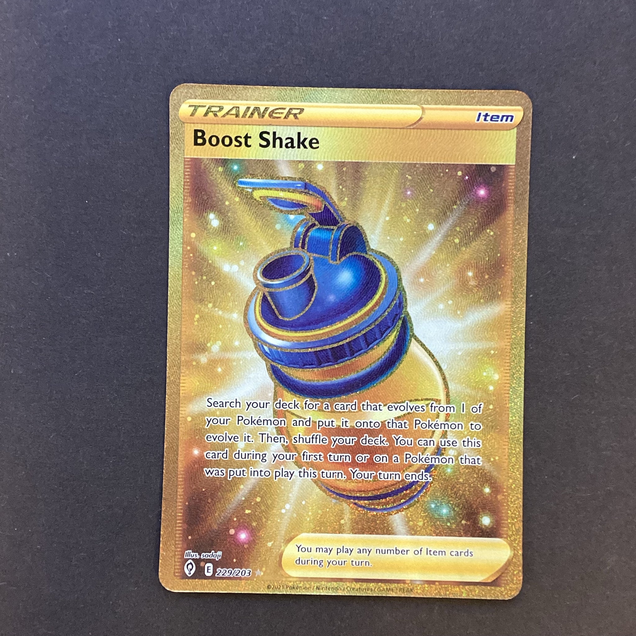 Pokemon Sword & Shield Evolving Skies - Boost Shake - 229/203 - As New Card Empire Pokemon Sword & Shield Evolving Skies - Boost Shake - 229/203 - As New Card Empire