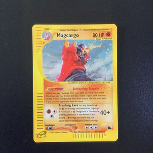 *Pokemon Skyridge - Magcargo - H17/H32 - Used Holo Rare card