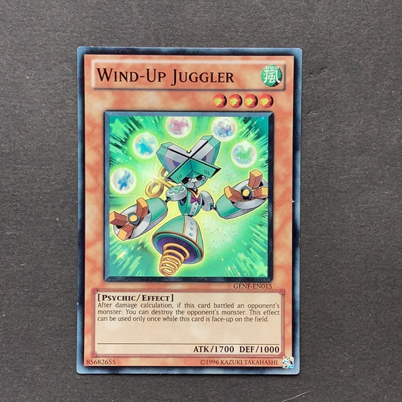 Yu-Gi-Oh Generation Force - Wind-Up Juggler - GENF-EN015 - Used Super Rare card