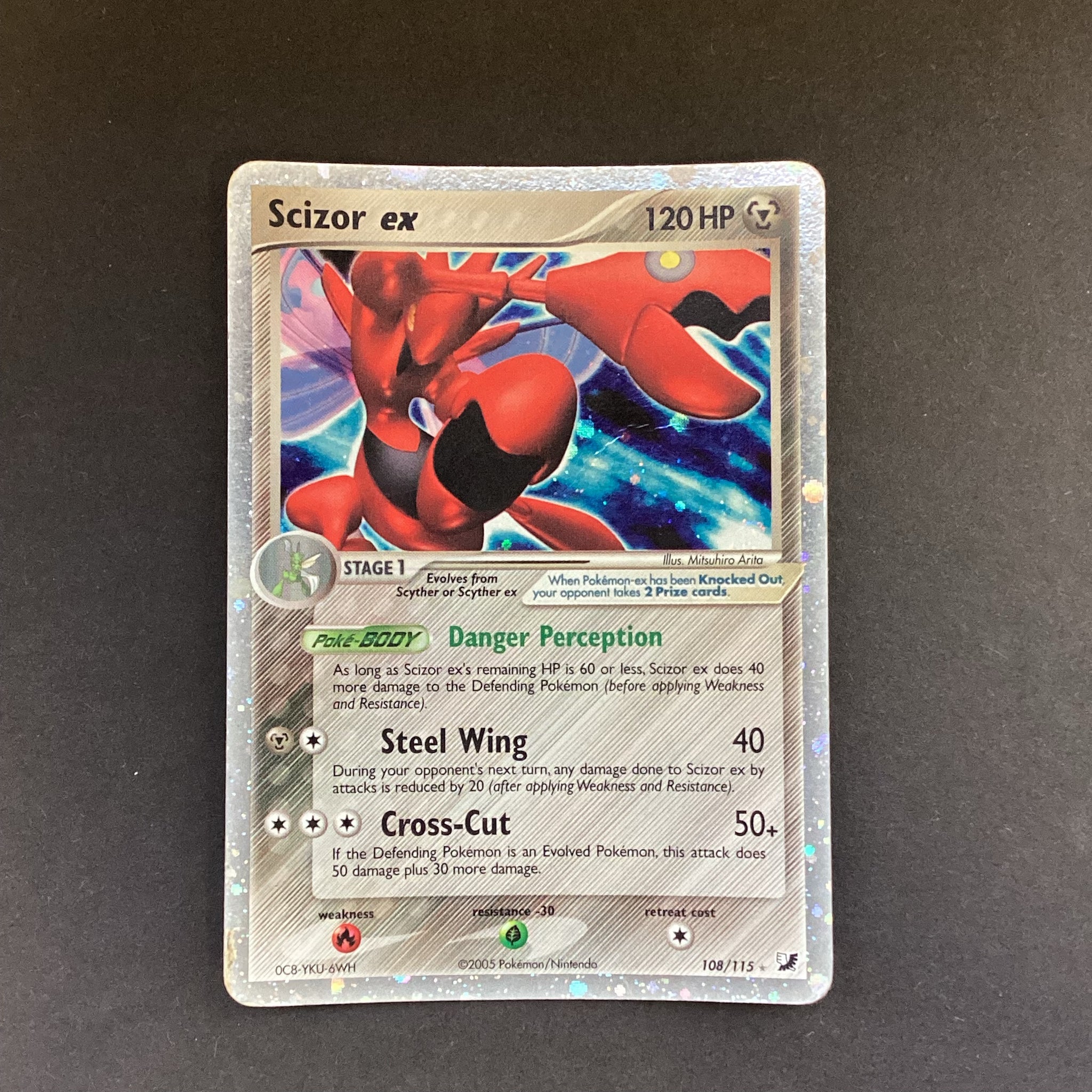 Pokemon EX Ruby & Sapphire EX Unseen Forces - Scizor EX - 108/115 - Us Card Empire Pokemon EX Ruby & Sapphire EX Unseen Forces - Scizor EX - 108/115 - Us Card Empire