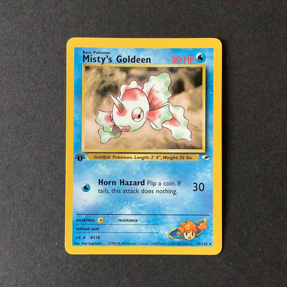 misty's goldeen pokemon card Best to complete this Misty Page : r/PokemonTCG WPN registered. Pokemon Gym Heroes - Misty's