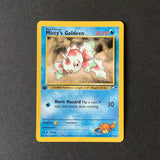 Pokemon Gym Heroes - Misty's Goldeen (Lv 8)  1st EDITION- 030/132*U - Used Rare card